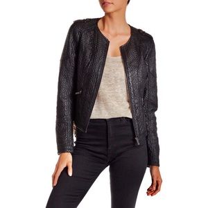 BNCI by Blanc Nior Leather Moto Jacket